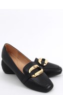 Mokasyny damskie SAJMON BLACK - Inello Inello Mokasyny damskie SAJMON BLACK - Inello Inello