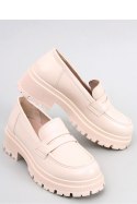 Mokasyny na platformie DENCH BEIGE - Inello Inello Mokasyny na platformie DENCH BEIGE - Inello Inello
