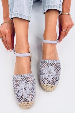 Sandałki ażurowe espadryle PREMAT PURPLE - Inello Inello
