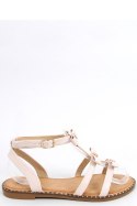 Sandałki damskie AMARI BEIGE - Inello Inello Sandałki damskie AMARI BEIGE - Inello Inello