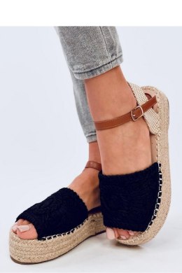 Sandałki espadryle Boho INGRAM BLACK - Inello Inello