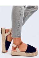 Sandałki espadryle Boho INGRAM BLACK - Inello Inello Sandałki espadryle Boho INGRAM BLACK - Inello Inello