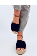 Sandałki espadryle Boho INGRAM BLACK - Inello Inello Sandałki espadryle Boho INGRAM BLACK - Inello Inello