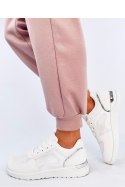 Sneakersy damskie leciutkie DOLEH WHITE - Inello Inello Sneakersy damskie leciutkie DOLEH WHITE - Inello Inello