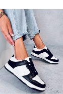 Sneakersy dwukolorowe BALLOU BLACK - Inello Inello Sneakersy dwukolorowe BALLOU BLACK - Inello Inello
