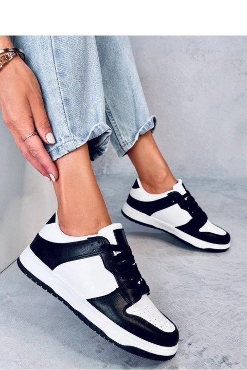 Sneakersy dwukolorowe BALLOU BLACK - Inello Inello Sneakersy dwukolorowe BALLOU BLACK - Inello Inello