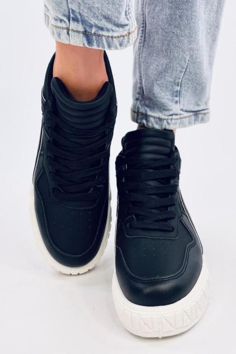Sneakersy za kostkę GAHINE BLACK - Inello Inello Sneakersy za kostkę GAHINE BLACK - Inello Inello