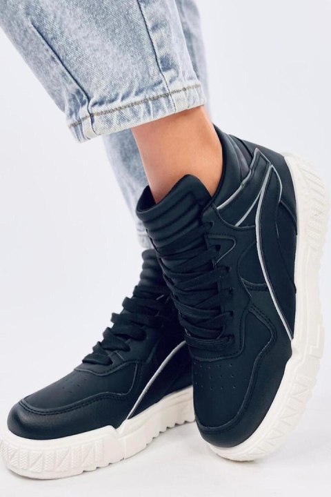 Sneakersy za kostkę GAHINE BLACK - Inello Inello Sneakersy za kostkę GAHINE BLACK - Inello Inello