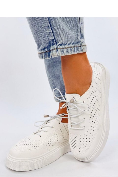 Trampki ażurowe ZINDER WHITE - Inello Inello Trampki ażurowe ZINDER WHITE - Inello Inello