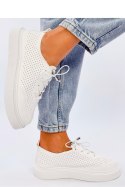 Trampki ażurowe ZINDER WHITE - Inello Inello Trampki ażurowe ZINDER WHITE - Inello Inello