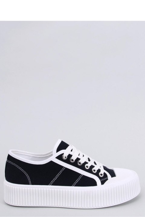 Trampki damskie na platformie DORS BLACK - Inello Inello