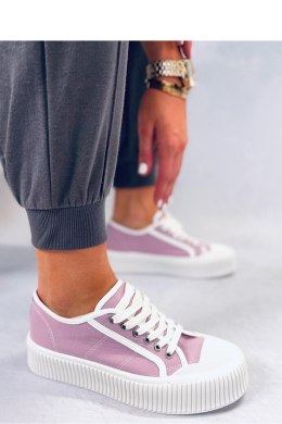 Trampki damskie na platformie DORS PURPLE - Inello Inello