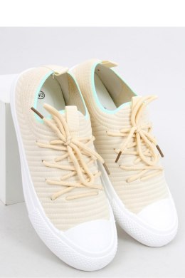 Trampki damskie skarpetkowe BRUNI LT.BEIGE - Inello Inello
