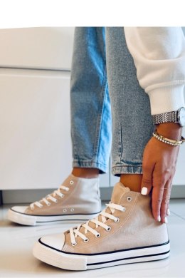 Trampki płócienne za kostkę JUDE KHAKI - Inello Inello