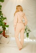 Bluza Damska Model Brav bawełna Beige - Kalimo Kalimo Bluza Damska Model Brav bawełna Beige - Kalimo Kalimo