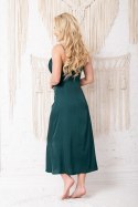 Koszulka nocna Koszula Nocna Model Sanda satyna Green - Kalimo Kalimo Koszulka nocna Koszula Nocna Model Sanda satyna Green - Kalimo Kalimo