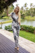 Piżama Komplet Model Alicudi satyna Romance - Kalimo Kalimo Piżama Komplet Model Alicudi satyna Romance - Kalimo Kalimo