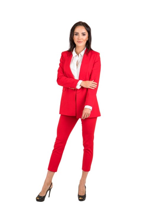 Marynarka Damska Model 09 Red - Cabba Cabba Marynarka Damska Model 09 Red - Cabba Cabba