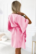 Sukienka Model 287-30 Pastel Pink - Numoco Numoco Sukienka Model 287-30 Pastel Pink - Numoco Numoco