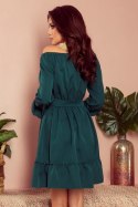 Sukienka Model Daisy 265-1 Green - Numoco Numoco Sukienka Model Daisy 265-1 Green - Numoco Numoco