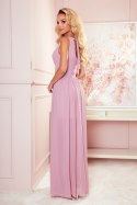 Sukienka Model Justine 362-3 Powder Pink - Numoco Numoco Sukienka Model Justine 362-3 Powder Pink - Numoco Numoco