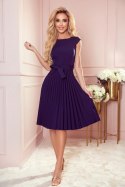Sukienka Model Lila 311-12 Navy - Numoco Numoco Sukienka Model Lila 311-12 Navy - Numoco Numoco