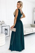 Sukienka Model Louise 467-1 Green - Numoco Numoco Sukienka Model Louise 467-1 Green - Numoco Numoco