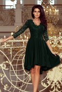 Sukienka Model Nicolle 210-3 Dark Green - Numoco Numoco Sukienka Model Nicolle 210-3 Dark Green - Numoco Numoco
