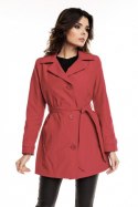 Trencz damski Cabba 04 Red - Cabba Cabba Trencz damski Cabba 04 Red - Cabba Cabba