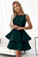 Sukienka Model Laura 205-4 Bottle Green - Numoco Hurtownia odzieży on-line, moda damska, bielizna i obuwie dla kobiet - Matterho Numoco Sukienka Model Laura 205-4 Bottle Green - Numoco Hurtownia odzieży on-line, moda damska, bielizna i obuwie dla kobiet - Matterho Numoco
