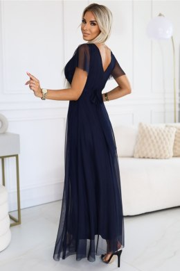 Sukienka Model Nastia 562-1 Navy - Numoco Numoco