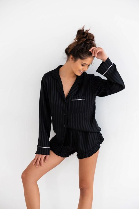 Piżama Damska Model Yasmina Black - Sensis Sensis Piżama Damska Model Yasmina Black - Sensis Sensis