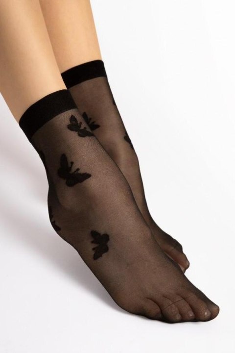 Skarpetki Model Summer 15 Black - Fiore Fiore Skarpetki Model Summer 15 Black - Fiore Fiore