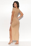 Sukienka Model NU426 Beige - Numinou Numinou Sukienka Model NU426 Beige - Numinou Numinou