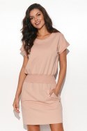 Sukienka Model NU427 Powder Pink - Numinou Numinou Sukienka Model NU427 Powder Pink - Numinou Numinou