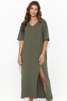 Sukienka Model NU466 Khaki - Numinou Numinou