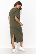 Sukienka Model NU467 Khaki - Numinou Numinou Sukienka Model NU467 Khaki - Numinou Numinou