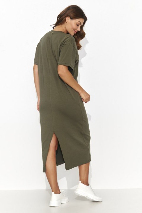 Sukienka Model NU467 Khaki - Numinou Numinou Sukienka Model NU467 Khaki - Numinou Numinou