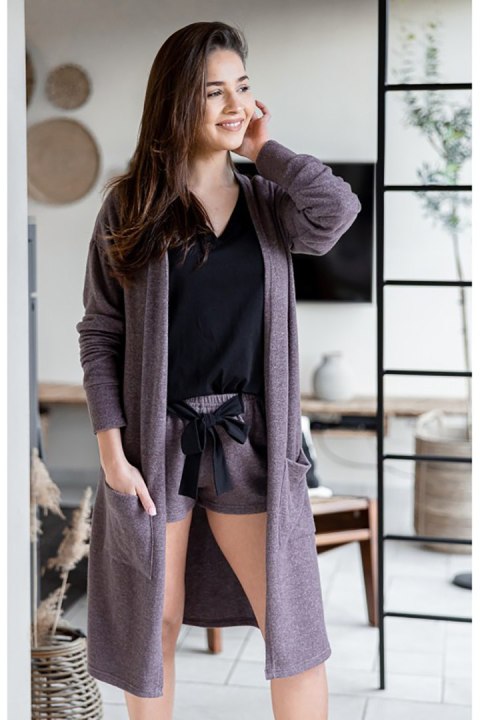 Sweter Kardigan Model Magnetism Brown - Sensis Sensis Sweter Kardigan Model Magnetism Brown - Sensis Sensis