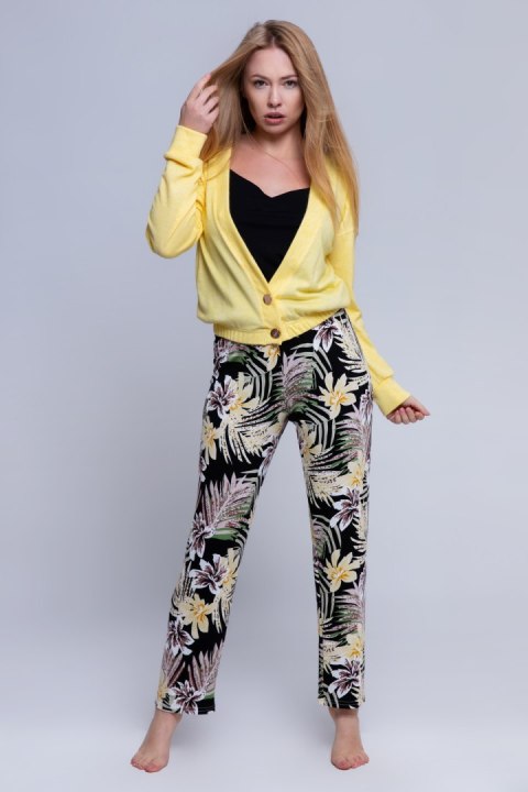 Sweter Kardigan Model Marika Yellow - Sensis Sensis Sweter Kardigan Model Marika Yellow - Sensis Sensis