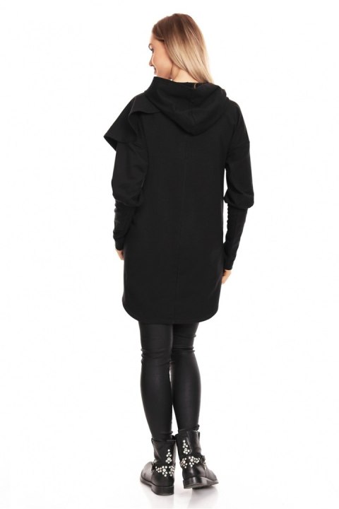 Bluza Ciążowa Model 0146 Black - PeeKaBoo PeeKaBoo Bluza Ciążowa Model 0146 Black - PeeKaBoo PeeKaBoo