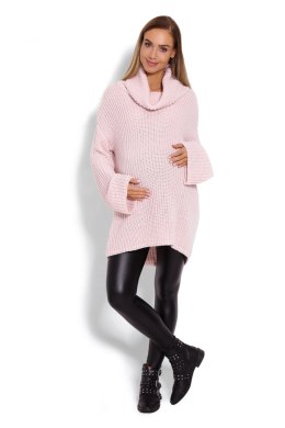 Golf Ciążowy Model 70012C Powder Pink - PeeKaBoo PeeKaBoo