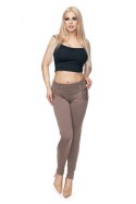 Spodnie Damskie Model 0105 Cappuccino - PeeKaBoo PeeKaBoo Spodnie Damskie Model 0105 Cappuccino - PeeKaBoo PeeKaBoo