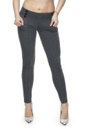 Spodnie Damskie Model 0105 Grafit - PeeKaBoo PeeKaBoo Spodnie Damskie Model 0105 Grafit - PeeKaBoo PeeKaBoo