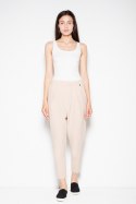 Spodnie Damskie Model VT047 Beige - Venaton Venaton Spodnie Damskie Model VT047 Beige - Venaton Venaton