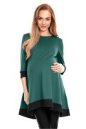 Sukienka Ciążowa Model 0125 Green - PeeKaBoo PeeKaBoo Sukienka Ciążowa Model 0125 Green - PeeKaBoo PeeKaBoo