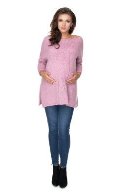 Sweter Ciążowy Model 30075 Lila - PeeKaBoo PeeKaBoo