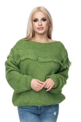 Sweter Damski Model 30062 Green - PeeKaBoo PeeKaBoo