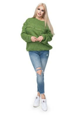 Sweter Damski Model 30062 Green - PeeKaBoo PeeKaBoo