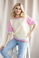 Sweter Damski Model 30093 Light Yellow - PeeKaBoo PeeKaBoo Sweter Damski Model 30093 Light Yellow - PeeKaBoo PeeKaBoo